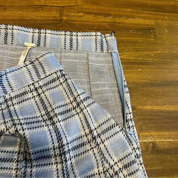 Free People Honey Pleated Skirt Blue Ocean - Picture 5 of 10